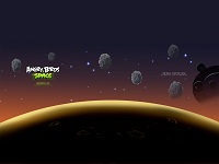 Angry Birds Space wallpaper 4