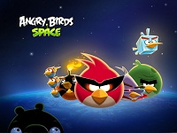Angry Birds Space wallpaper 5