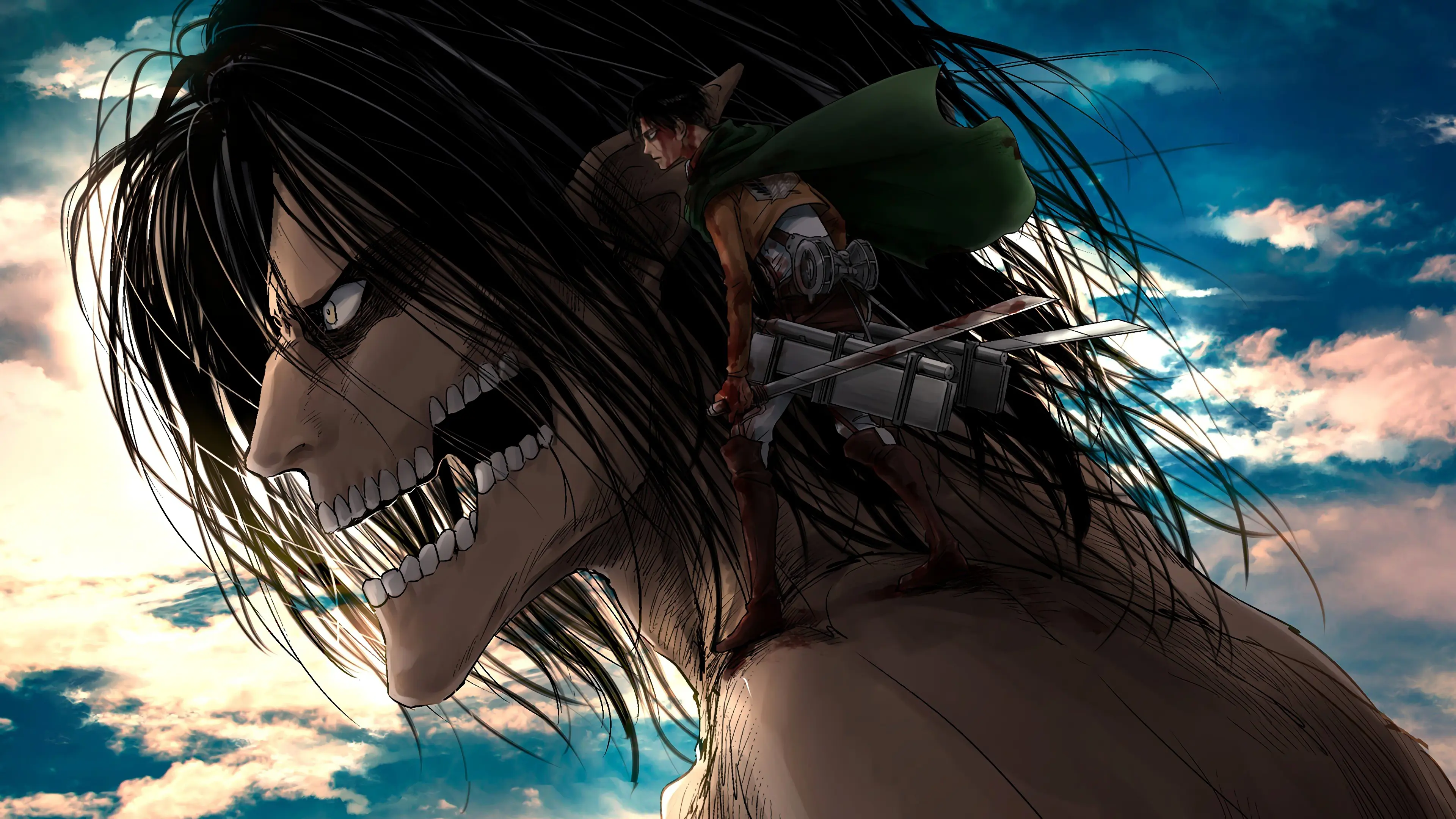 Anime Attack on Titan Season 3 background 19 | Background Image