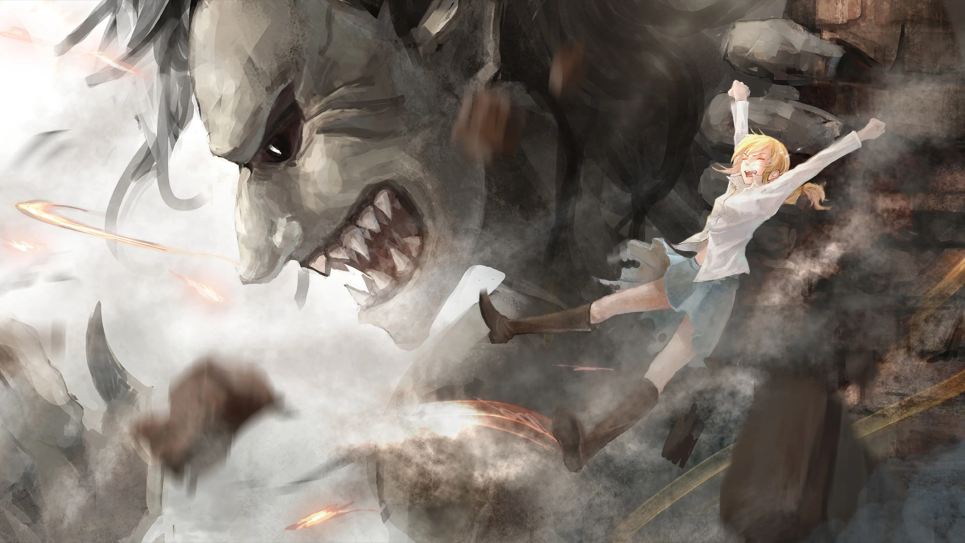 Anime Attack on Titan Season 3 background 4 | Background Image