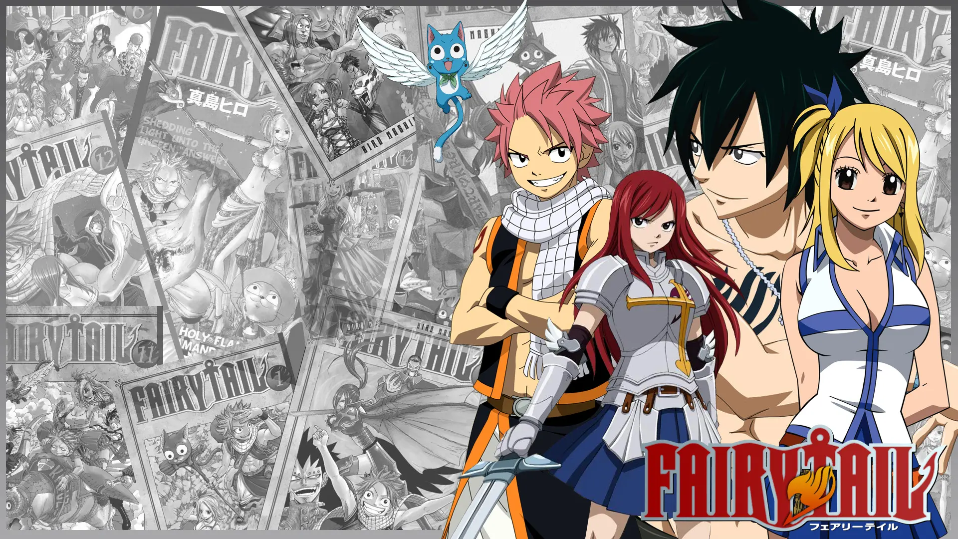 Wallpaper hd: Fairy Tail - download free in 4K, wallpaper Anime