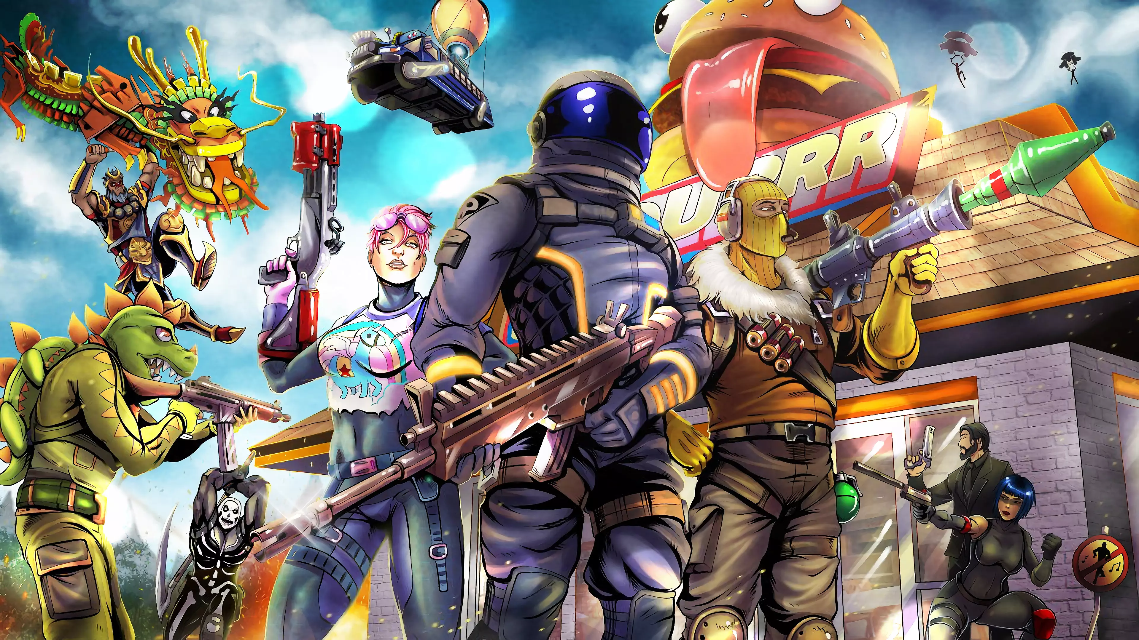 Game Fortnite wallpaper 9 | Background Image