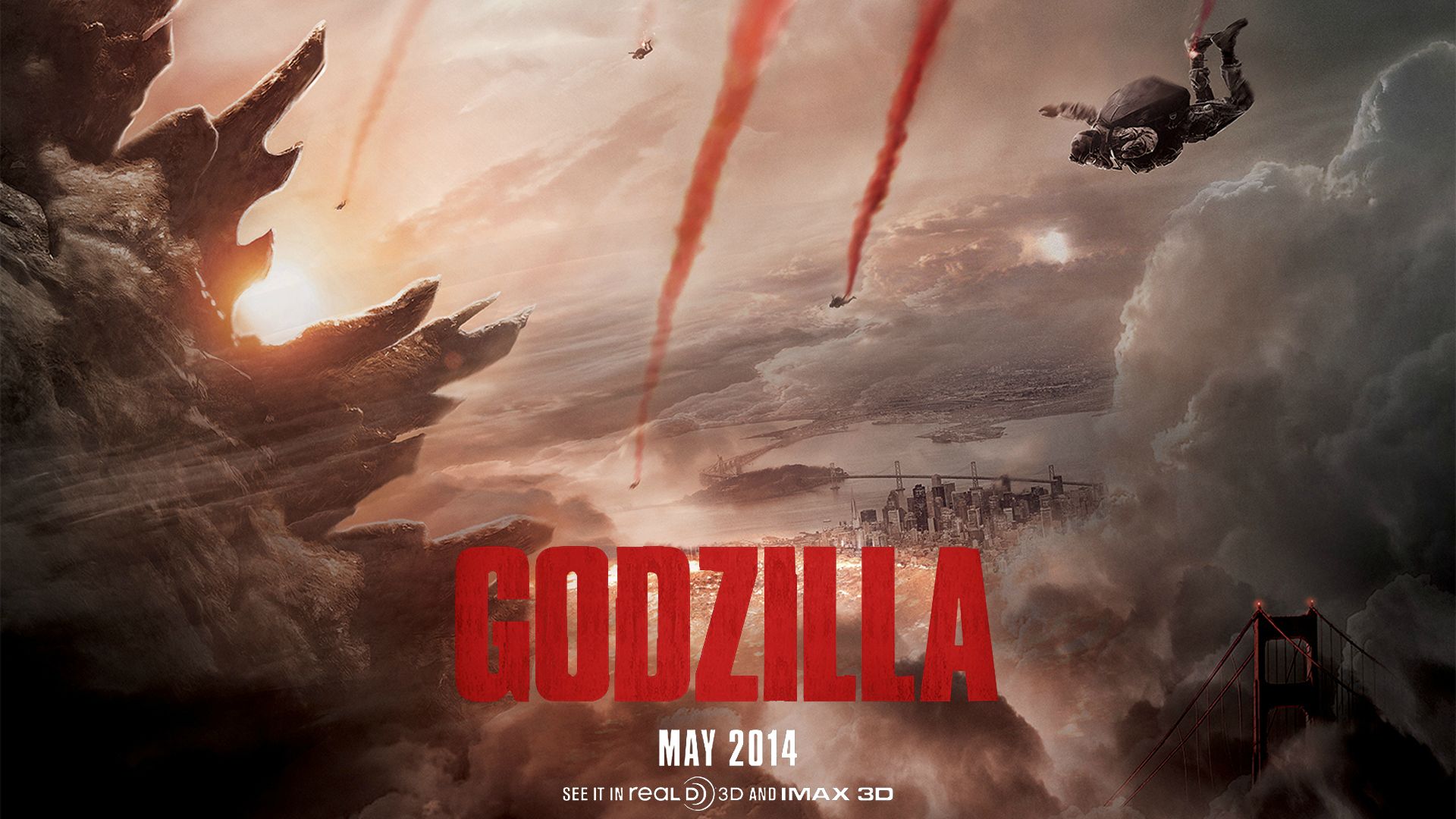Godzilla 2014 wallpaper 5