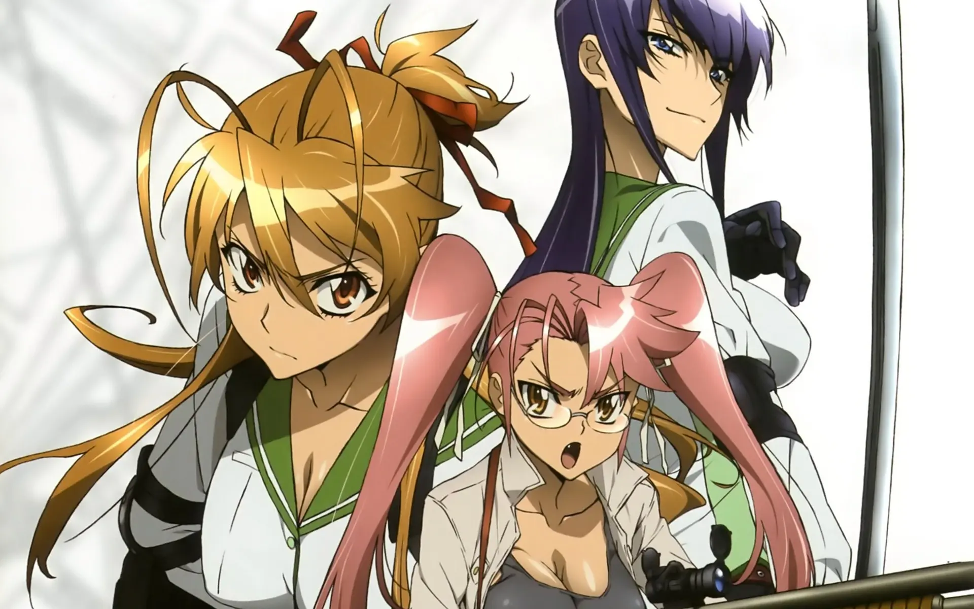 Anime High School of the Dead wallpaper 5 | Background Image