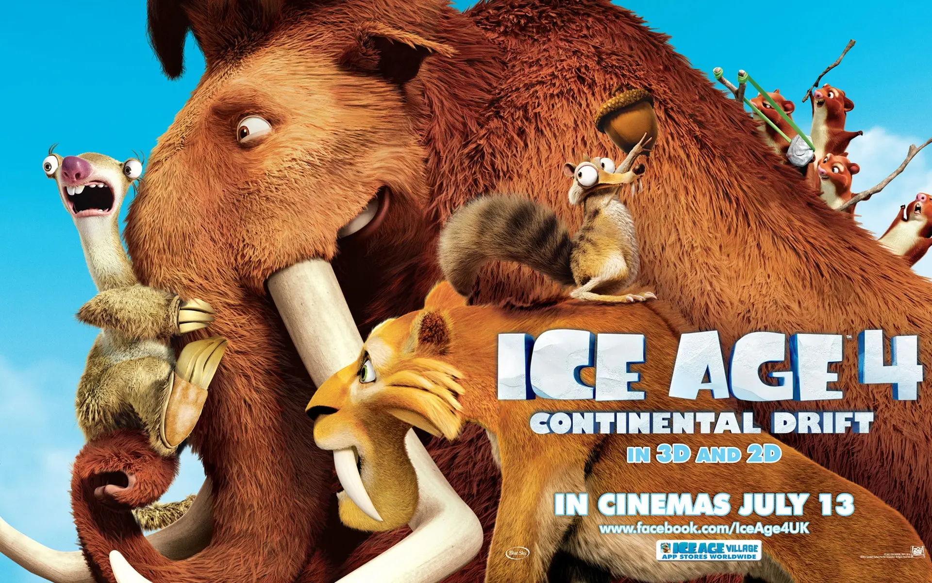 Movie Ice Age 4 Continental Drift wallpaper 12 | Background Image