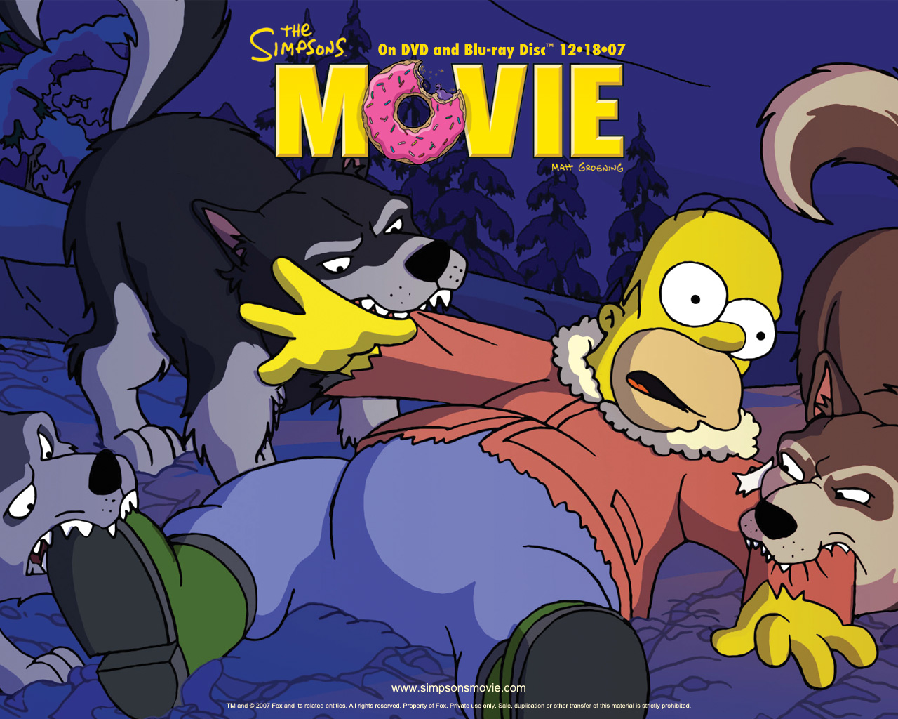 The Simpsons The Movie wallpaper 2