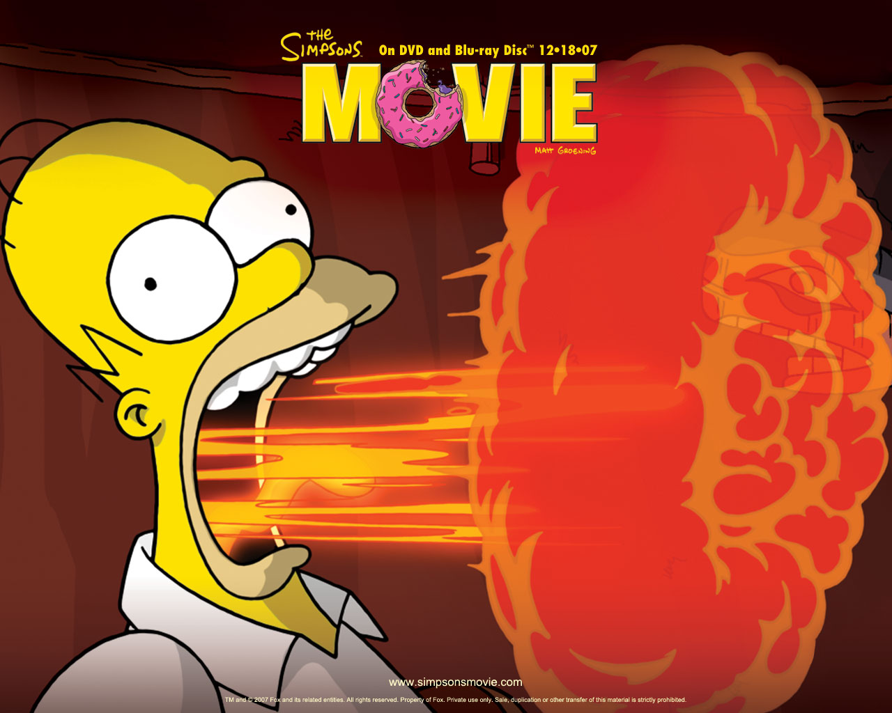 The Simpsons The Movie wallpaper 6